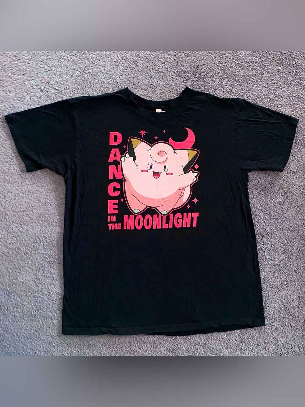 Pokémon Clefairy Dance in the Moonlight T-shirt